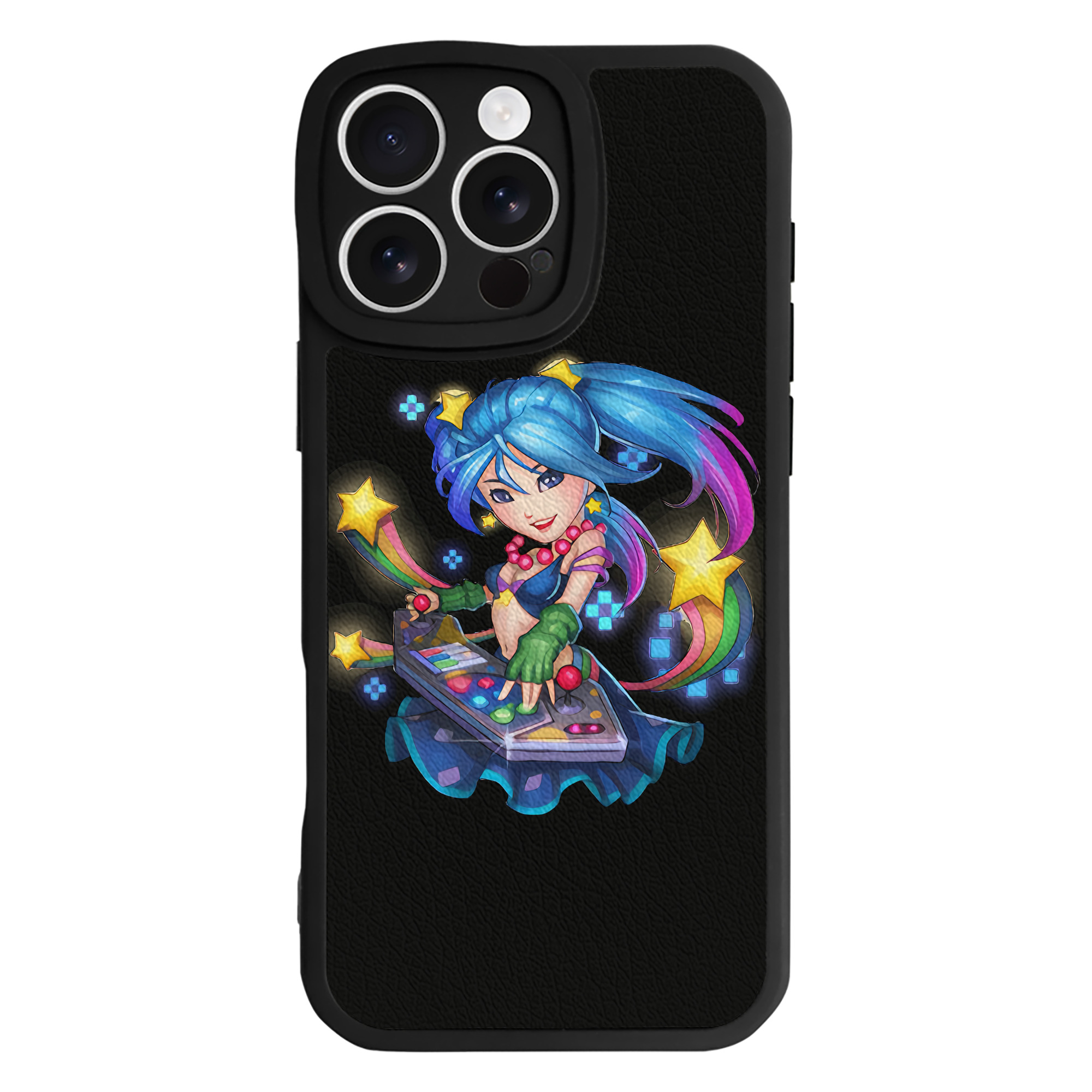 （画像用） リーグ・オブ・レジェンド League of Legends LOL 【iPhone 16シリーズ対応】シリコンスマホケース（レザー調） 材質：シリコン